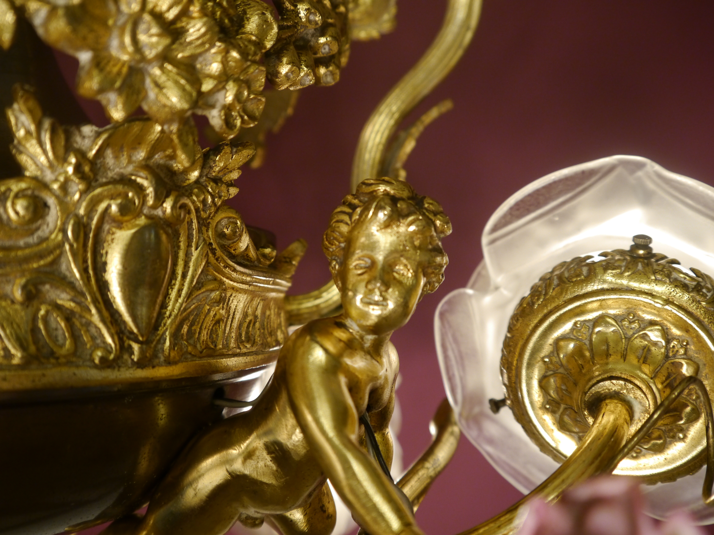 alte antike Lampen