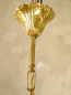 Preview: French Brass & Glass Lantern Chandelier – Vintage Ceiling Light 1960s