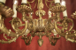 Preview: Spanischer Bronze-Kronleuchter – 12-flammig – um 1920–1930