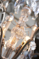 Preview: French Silver-Plated Crystal Chandelier, 9 Lights (6+3), Circa 1890–1910