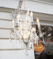 Preview: French Silver-Plated Crystal Chandelier, 9 Lights (6+3), Circa 1890–1910