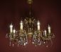 Preview: brass chandelier quality crystal