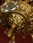 Preview: 6 lights brass chandelier quality crystal heard shape