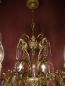 Preview: 6 lights brass chandelier quality crystal heard shape