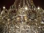 Preview: large stepped chandelier silver only pick up