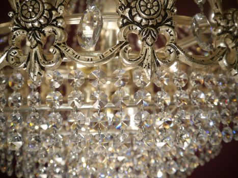 large stepped chandelier silver only pick up