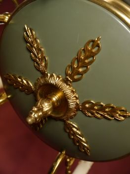 Preview: Kleiner Empire-Kronleuchter, 6-flammig, Frankreich um 1970