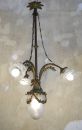 rare art nouveau lamp beautiful & antique sold to Leipzig Germany